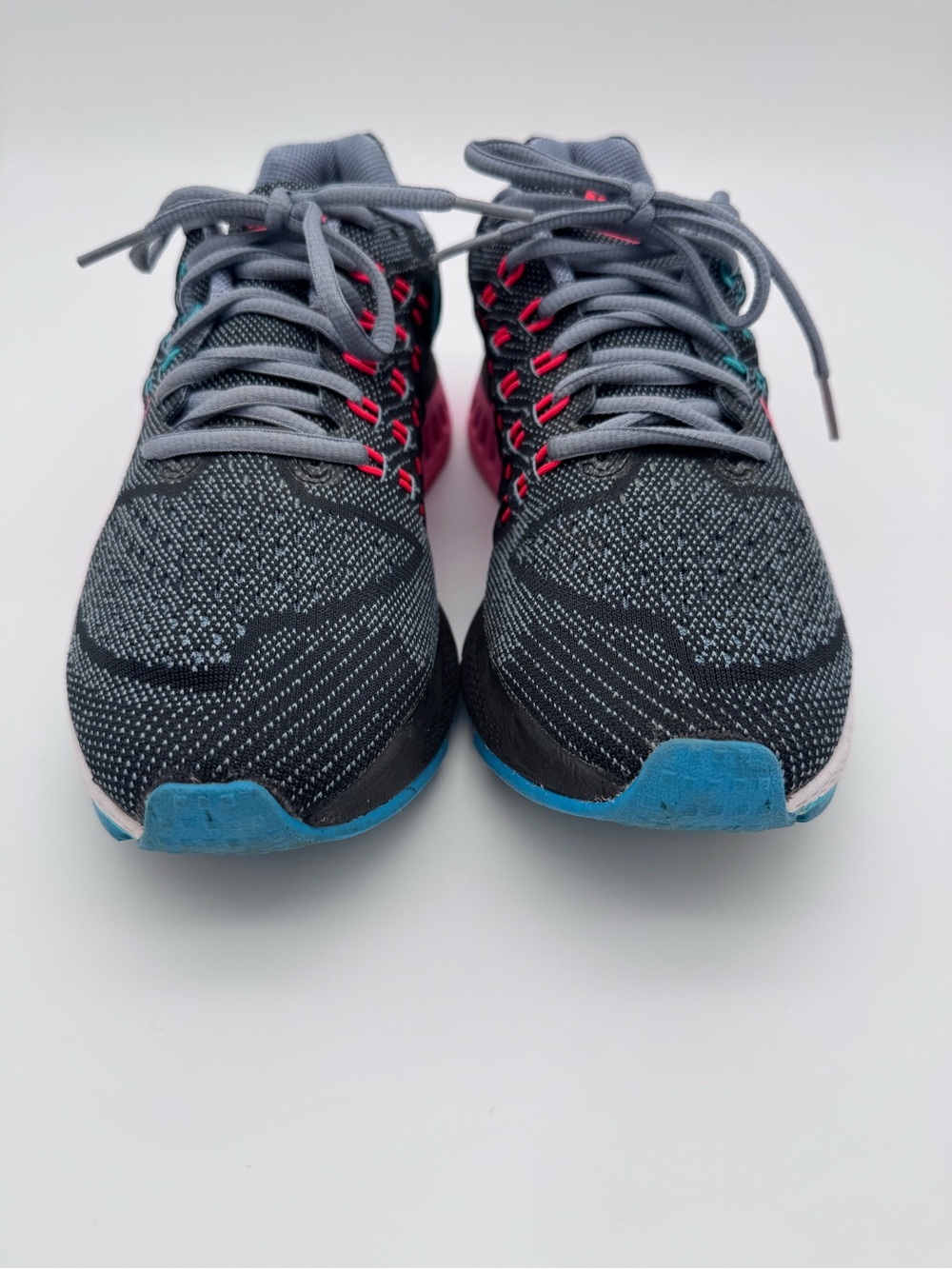 Nike Air Zoom Structure 18 Sneakers Womens 8.5 Athletic Running Shoes Colorful - Picture 11 of 14